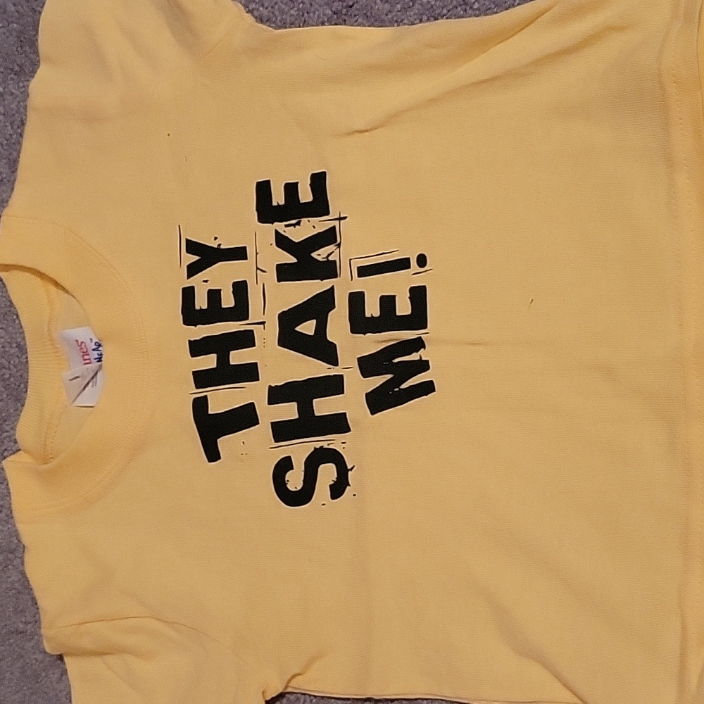 Hanes PlayWear Yellow Tshirt 18 months